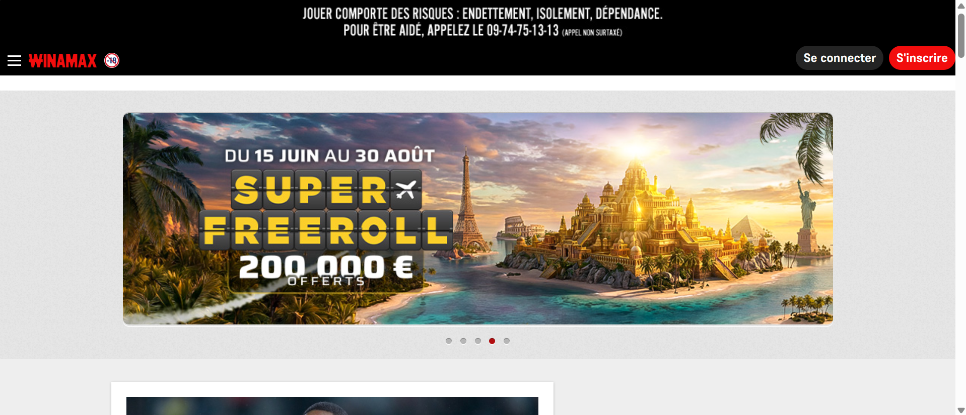 Winamax sportovní sázení